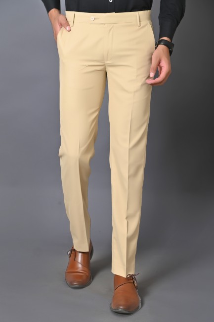Buy online Grey Solid Flat Front Trousers Formal Trouser from Bottom Wear  for Men by Inspire for 549 at 54 off  2023 Limeroadcom