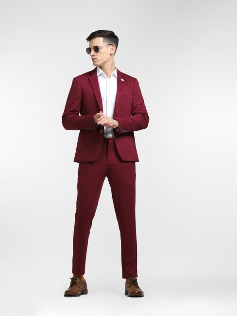 Red Suit Trouser Mens Fashion Trends With Dark Blue And Navy Suit Jackets  Tuxedo Men Burgundy Dress Pants  Mens style dress pants ferrecci mens  halo slim fit flatfront dress pants