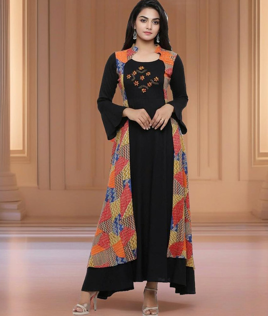 Flipkart double layer kurtis sale