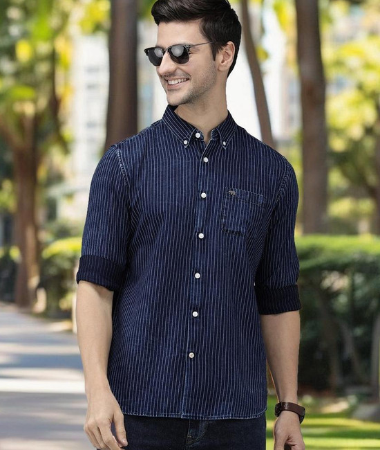 Denim cheap shirts flipkart