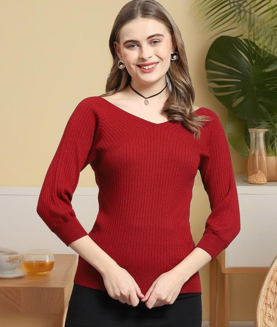 Woolen tops for ladies on flipkart outlet