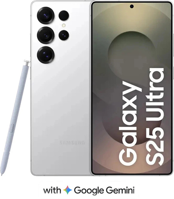 Samsung Galaxy S25 Ultra 5g (titanium Whitesilver, 256 Gb, 5000 Mah)