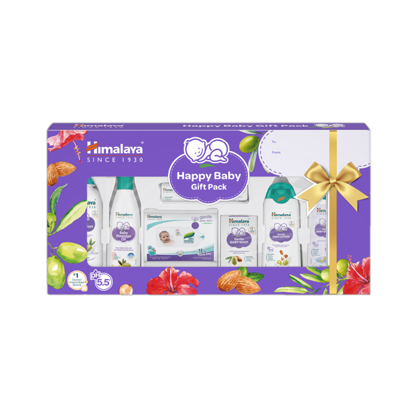 Himalaya Happy Baby Gift Pack (7 in 1) (Blue)