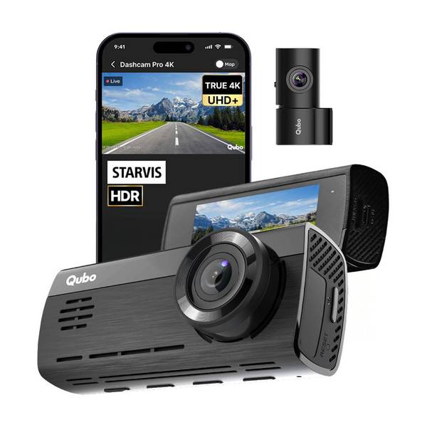 Qubo Dual Camera Smart Dashcam Pro