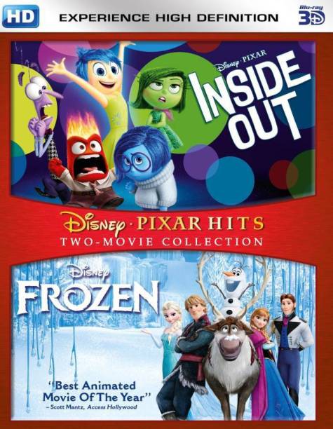Inside Out & Frozen - 3D BD