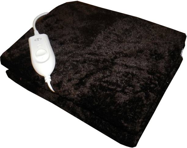 Expressions Solid Single Electric Blanket for  Heavy Winter