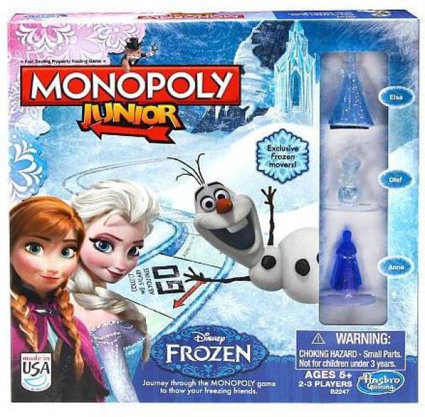 FUNSKOOL Monopoly Junior Frozen Party & Fun Games Board Game