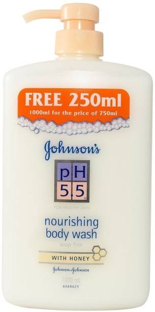 JOHNSON'S ph 5.5 For Healthy Skin With Honey