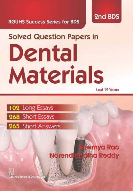Solved Question Papers in Dental Materials