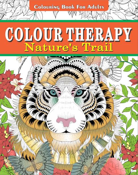Colour Therapy: Nature's Trail  - Colouring Book for Adults