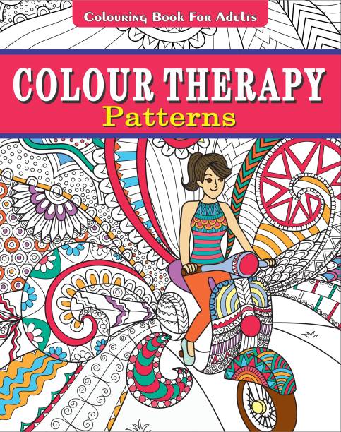 Colour Therapy: Patterns  - Colouring Book for Adults