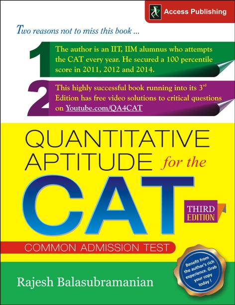 Quantitative Aptitude for the CAT 3 Edition