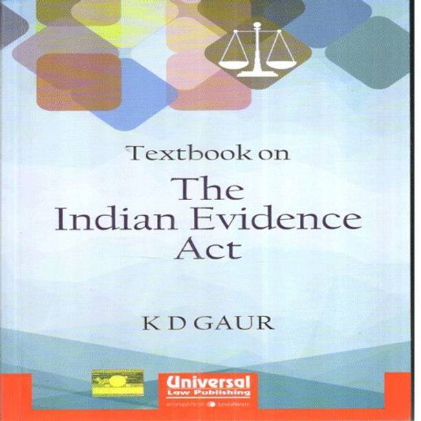 Textbook on the Indian Evidence Act