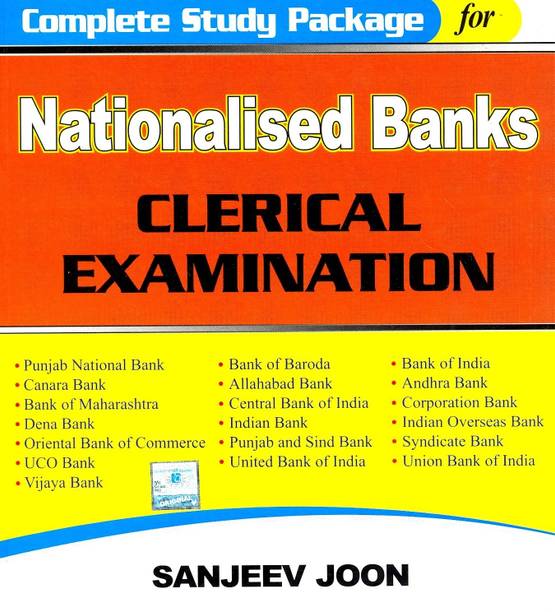Complete Study Package for Nationalised Banks Clerical Examination 1st Edition
