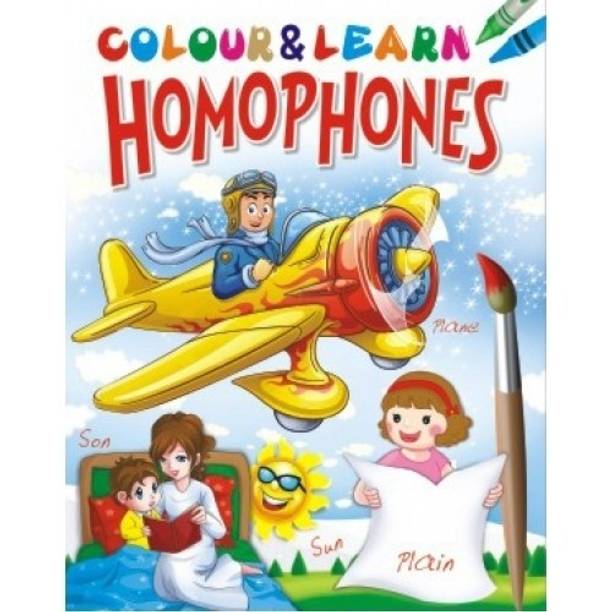 Colour And Learn: Homophones