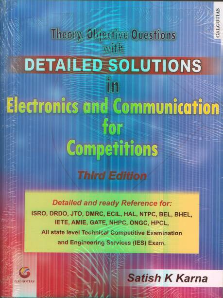 Theory, Objective Questions with Detailed Solutions in Electronics and Communication for Competitions