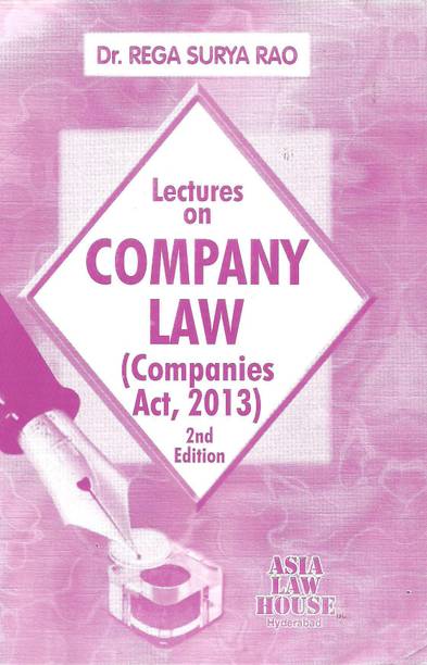 Lectures on Company Law (Companies Act, 2013)