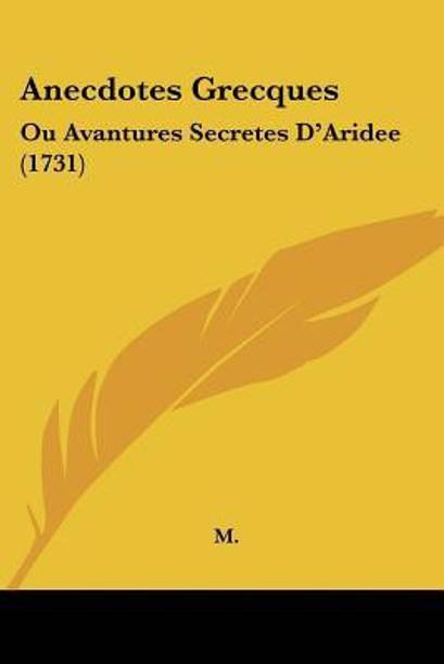 Anecdotes Grecques