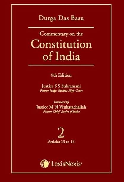 COMMENTARY ON THE Constitution of India ; Vol 2 9th Edition