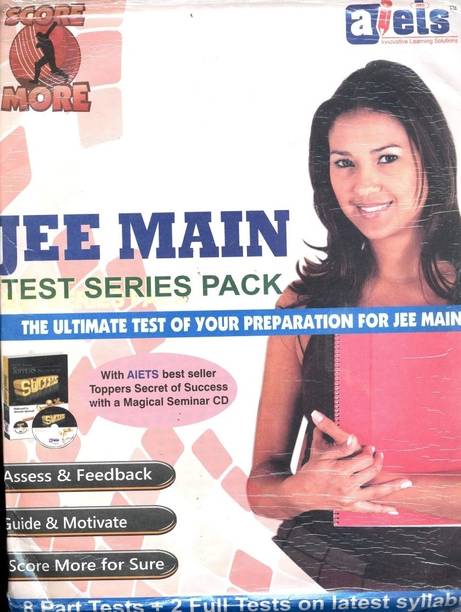 Score More JEE Main Test Series Pack  - 8 Parts Tests and 2 Full Test on Latest Syllabus