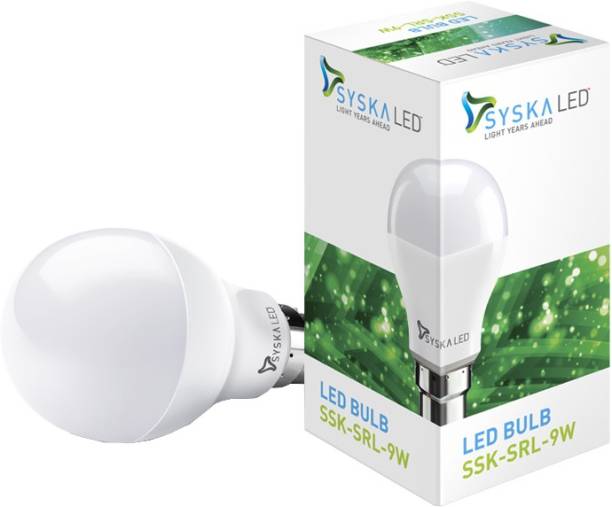 Syska Led Lights ssk-srl-9w 9 W Standard B22 LED Bulb