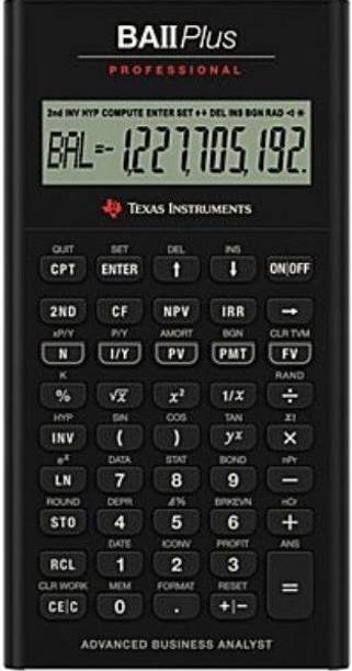 TEXAS INSTRUMENTS BA II Plus Professional BA II Plus Professional Financial  Calculator