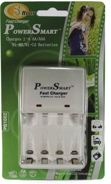 Power Smart 5 Hour Fast Cell Charger (for Ni-MH AA/AAA Rechargeable Batteries)  Camera Battery Charger