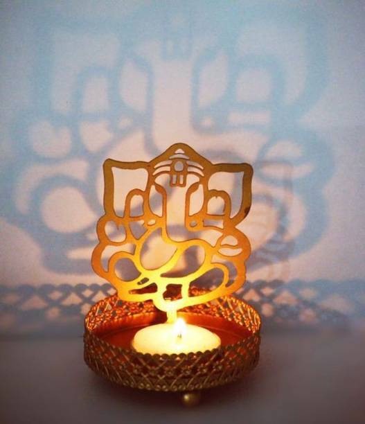 CARNIVAL Stainless Steel 1 - Cup Tealight Holder