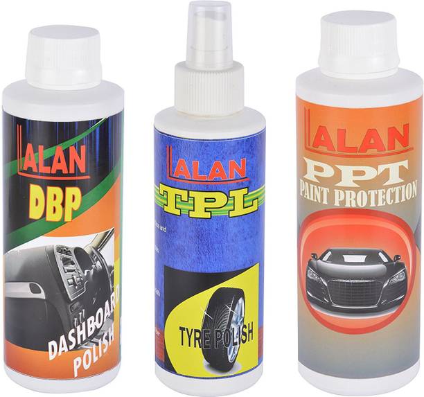 Lalan Paste Car Polish for Dashboard, Tyres, Exterior, Leather