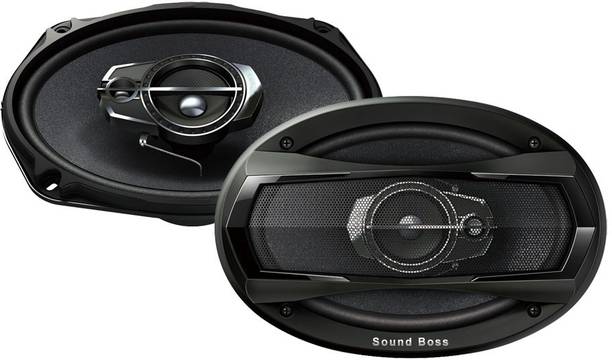 Sound Boss 6"X9" 3Way Performance Auditor 480W MAX 6979 Coaxial Car Speaker