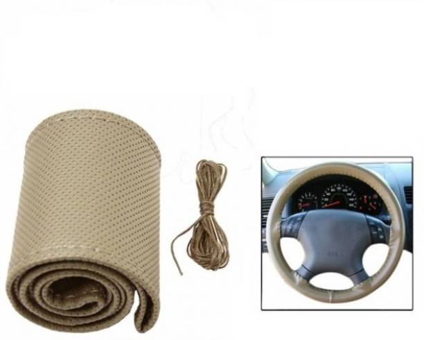 Take Care Hand Stiched Steering Cover For Tata Safari