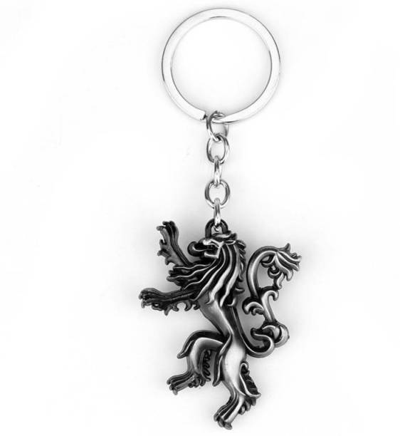 Optimus traders Game of Thrones Family crest House Lannister 3D 5cm Locking Key Chain