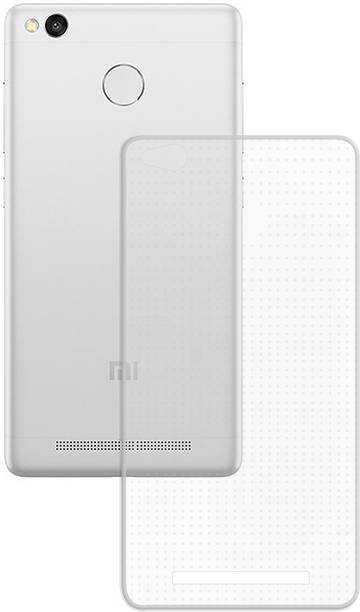 Casotec Back Cover for Mi Redmi 3S Prime Clear Soft TPU
