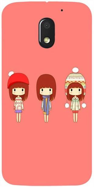 Casotec Back Cover for Motorola Moto E3 Power Hard Shell