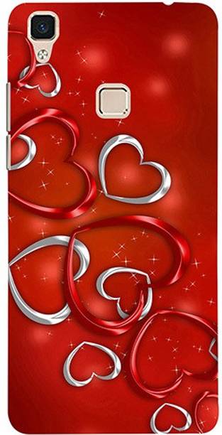 Casotec Back Cover for VIVO V3 Hard Shell