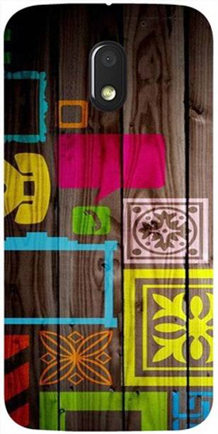 Casotec Back Cover for Motorola Moto E3 Power Hard Shell