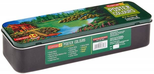 Camlin poster colour bottle Shaped Color Pencils
