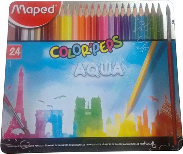Maped AQUA Triangular Shaped Color Pencils