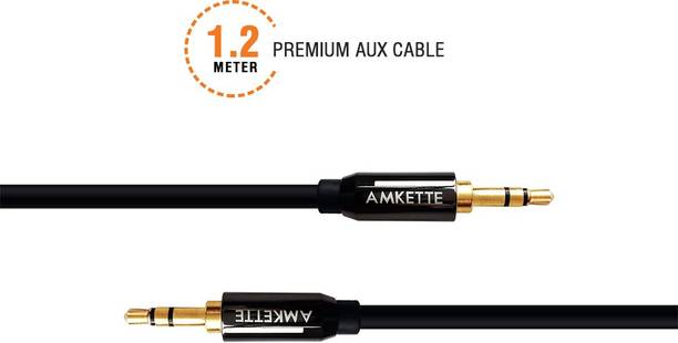 AMKETTE AUX Cable 1.2 m Audio Gold Plated