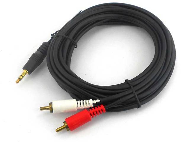 PAC Stereo Audio Cable 5 m 5 Meter 2 rca to 3.5mm