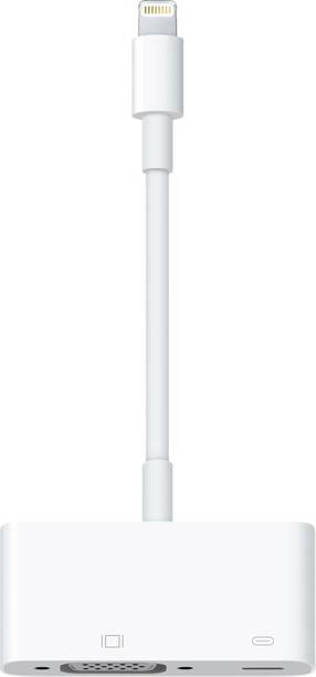 Apple MD825ZM/A Lightning to VGA Adapter Video Cable (White)