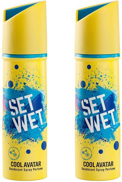 SET WET Cool Avator Deodorant Spray  -  For Men
