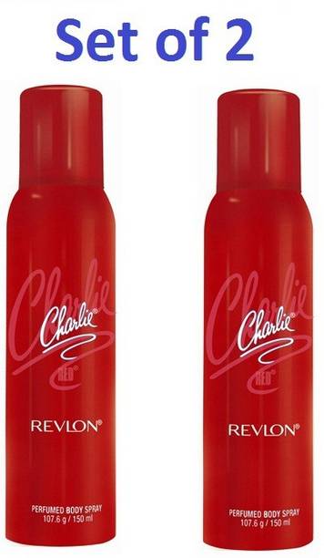 रेव्लॉन Charlie Red Perfumed Body Spray डिओडोरेंट स्प्रे  -  महिलाओं के लिए