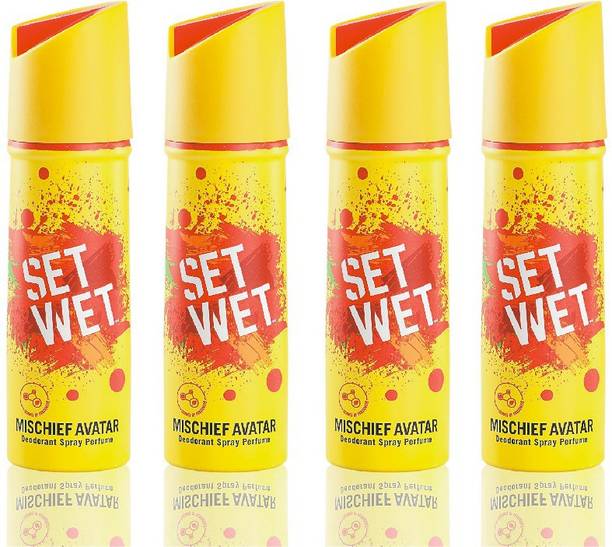 SET WET Mischief Avatar Deodorant Spray  -  For Men
