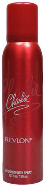 रेव्लॉन Charlie Red Perfumed डिओडोरेंट स्प्रे  -  पुरुषों के लिए