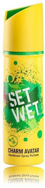 SET WET Charm Avatar Body Spray  -  For Men