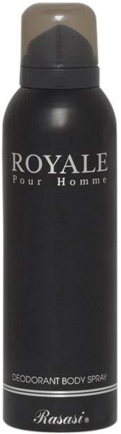 RASASI Royale Deodorant Spray  -  For Men
