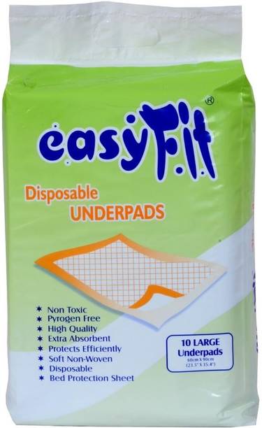 easyFit Disposable Underpads Adult Diapers - L