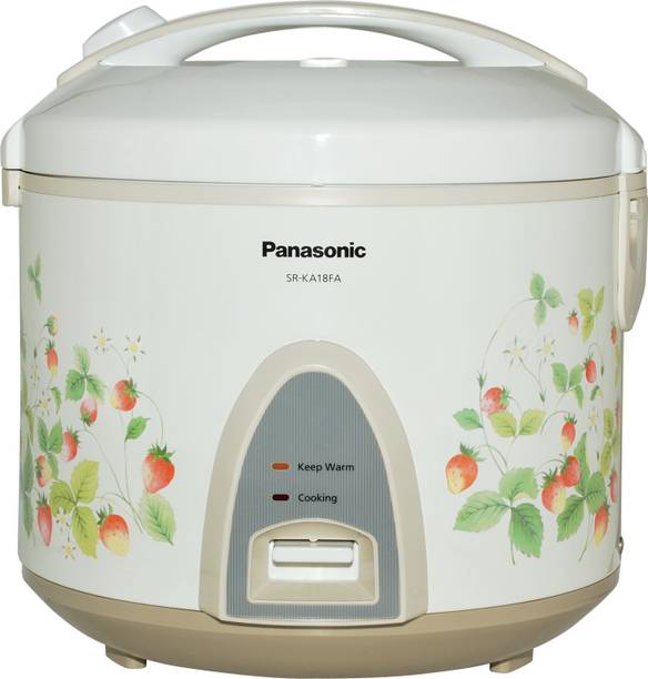 Panasonic SR KA 18 A Electric Rice Cooker with Steaming Feature