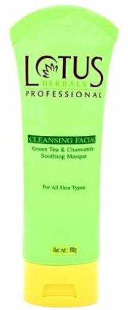 LOTUS Professional Cleansing Facial Green Tea and Chamomile Soothing Masque
